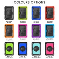 Coques de protection antichoc en PC et silicone avec support et bandoulière pour tablettes Samsung Galaxy Tab S10 Lite, S9, S10 FE – Vente Flash