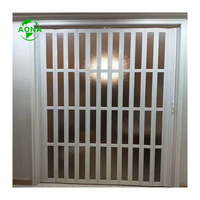 Porte pliante en PVC coulissante en accordéon à charnière souple Offre Spéciale pour cloison