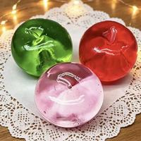High-Looks Malty Apple Squeeze Toy Slow-Rebound Anti-Stress Gadget de décompression transparent infusé à l'huile de noix de coco pour