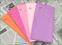 Papier spécial de haute qualité, vierge, coloré, résistant à l'humidité, pour l'emballage cadeau
