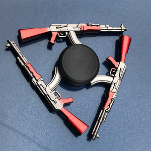 Porte-clés Fidget Spinner en métal promotionnel prêt à être expédié – Cadeau anti-stress portable personnalisé - Product Image 6