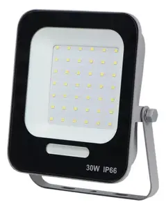 พลาสติกอลูมิเนียมสี่เหลี่ยม IP65กันน้ำกลางแจ้ง30 50 100 150 200 W LED ฟลัดไลท์