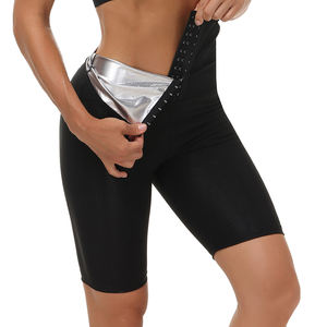 En gros, Leggings et Shorts de sudation amincissants pour femme, effet ventre plat, gaine amincissante, entraîneur de taille, thermiques à effet rapide - Product Image 1