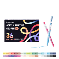 36 stylos gel en peluche mignons en forme d'animaux, stylos fantaisie pour filles, cadeau d'anniversaire ou récompense scolaire, 36 couleurs, en plastique, pointe 1,0 mm, pour journal.