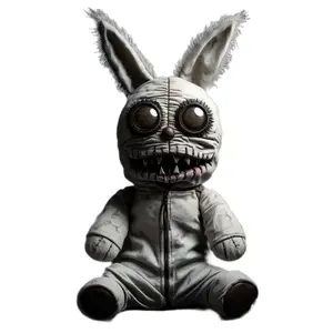 Scary Bad Rabbit Can Be Custom Clothes Animal Bunny Plush Toy