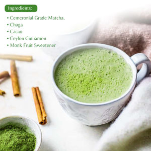 Marque privée Poudre d'orange Matcha chaga biologique Goût <span class=keywords><strong>japonais</strong></span> Moka de qualité cérémonielle - Product Image 2