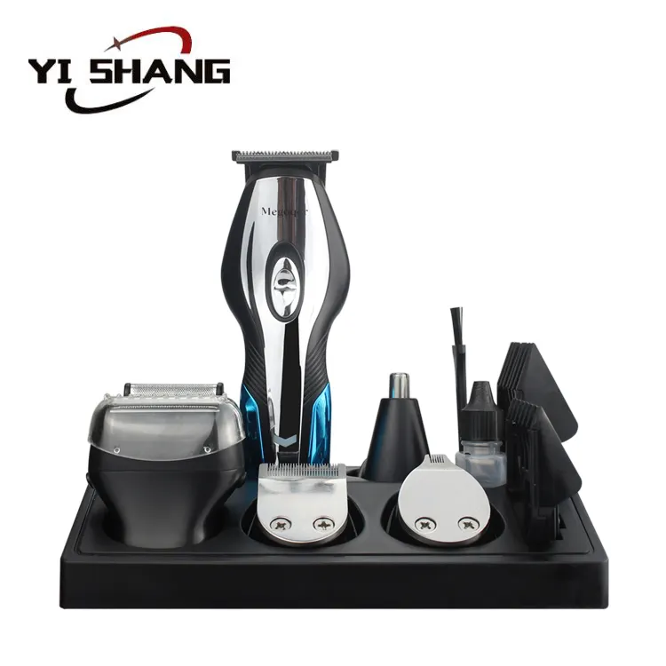 rechargeable mens grooming sets replacement blades hair clipper set gemei professional hair clipper