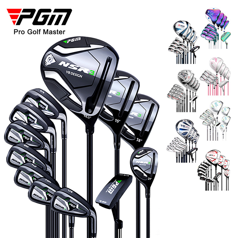 PGM custom golf clubs complete set manufacturers wholesale full black golf clubs