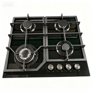 Table de cuisson électrique encastrable en verre trempé de 600 mm avec support de poêle en fonte robuste pour usage domestique - Product Image 6