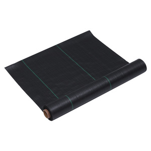 Malla antihierbas de plástico negro para jardín/cubierta de suelo - Product Image 2