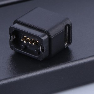 Adaptador de cargador de batería Antuke para Shimano 12-Speed Di2 105 Esc, conector de carga de batería estándar ABS negro - Product Image 4