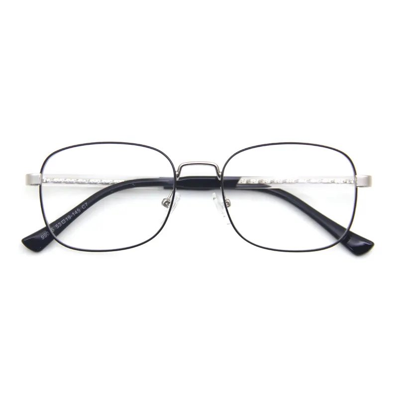 Óculos de óculos de metal vintage para pessoas do Oriente Médio, óculos de tamanho pequeno unissex, óculos de mão em aço inoxidável, óculos de tamanho pequeno