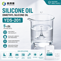 Huile de silicone diméthylique à faible viscosité, fluide PDMS 2Cst 3Cst 5Cst 10Cst 30Cst, liquide de silicone transparent