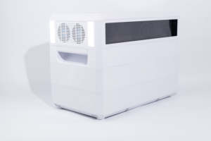 Générateur solaire portable 2000W/3000W à onde sinusoïdale pure avec MPPT, batterie LiFePO4, port RV, lampe torche et recharge sans fil pour camping et urgences - Product Image 2