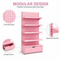 Estantes Cosméticos, Estantes Metálicos para Tienda Minorista, Etagere Boutique, Estantes para Tienda Minorista