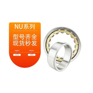 ตลับลูกปืนเม็ดทรงกระบอกแบบแถวเดียว ซีรีส์ Nu พร้อมกรงทองเหลือง สำหรับมอเตอร์ เกียร์บ็อกซ์ และงานอุตสาหกรรม - Product Image 1