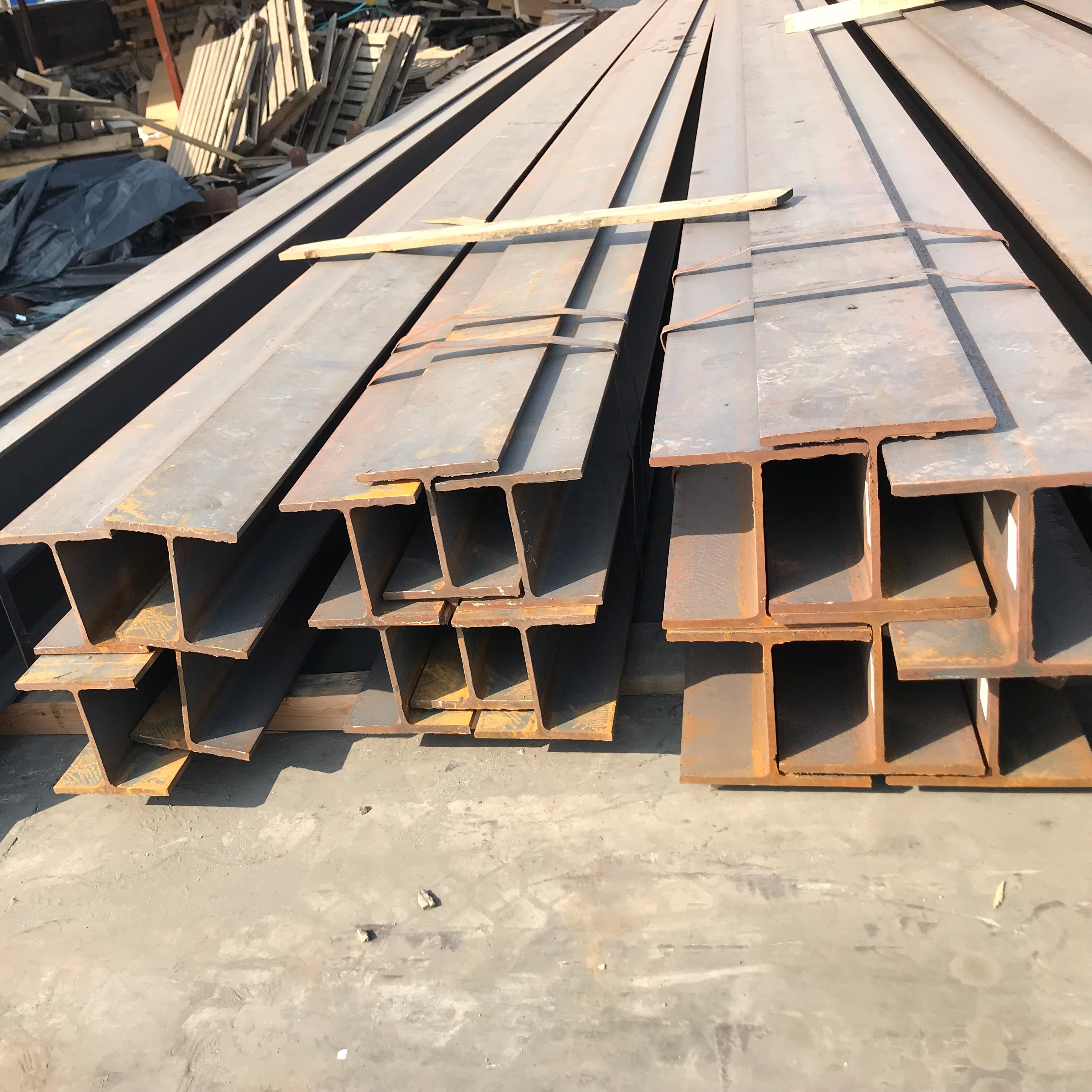 Стальной i-образный луч для строительной площадки для электростанций для складов, строительных проектов и т. д.