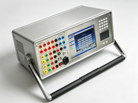 Testeur de protection de relais 6 phases HVD120S, courant AC 6*30A, tension AC 6*120V, ensemble de test de 2e injection pour centrales électriques et postes de transformation