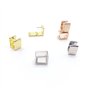 Geometric Square <b>Cuff</b> <b>Earrings</b> Copper Alloy Minimalist Wide Ear <b>Cuffs</b> Fashion Jewelry - Product Image 1