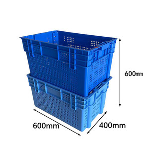 Conteneurs pliables personnalisés 600x400x365mm, boîte fourre-tout en plastique, - Product Image 3