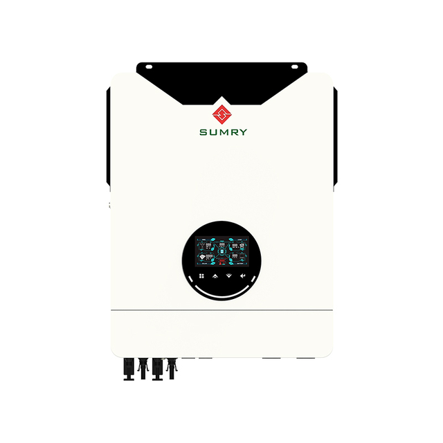 Hybrid Solar Inverter on Grid Pure Sine Wave Inverter 8000W Shenzhen Solar 8KW Inverter Hybrid From Factory