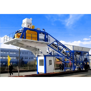 <span class=keywords><strong>Planta</strong></span> de Hormigón Premezclado Móvil Shanghe de 50m3/h, Modelo JS3000, Controlada por PLC, Automática, Eléctrica - Product Image 4