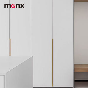 Minimalist Aluminum Alloy Drawer Finger Edge Mount Pull Hidden Wardrobe <strong>Door</strong> Handle Long Invisible Cabinet Handle - Product Image 3