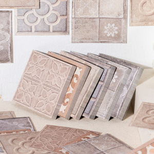 Bloc de Notas Adhesivas, 50 Unidades por Paquete, Serie Barcelona, Diseño de Azulejos, Material Básico, Planificador, Notas Adhesivas Decorativas - Product Image 2