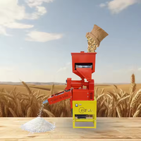 Machine de moulin à riz multifonctionnelle de haute qualité pour la ferme à domicile et les industries agricoles avec moteur et composant de roulement à noyau