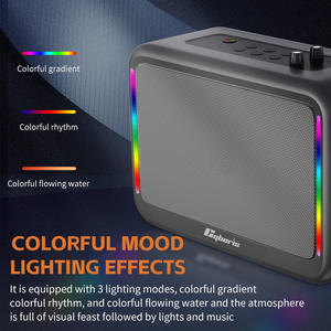 Cyboris x14 200w קריוקי 2 דיאפרגמות בס דיאפרגמות בס-זמן ארוך סטריאו 3D צליל מגבר נייד נייד - Product Image 5