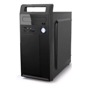 Jouer Jia Yang Tian M-ATX d'affaires portable boîte moyenne étui d'ordinateur de bureau noir et blanc USB 3.0 Portable usage domestique - Product Image 1