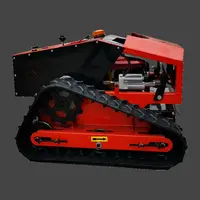 Pemotong Rumput Roda Remote Control Mini, Mesin Pemotong Rumput Traktor Taman Mini Pertanian