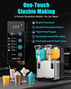 Máquina de Granizados de 1.6 Galones (3L*2) para Uso Comercial y Doméstico, Máquina de Bebidas Congeladas sin Hielo para Margaritas, para Fiestas/Bares - Product Image 3