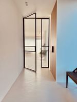 Puertas Modernas de Acero Estilo Alemán/Reino Unido para Casa Moderna