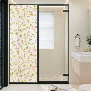 Película Decorativa de Privacidad Antirrobo <span class=keywords><strong>para</strong></span> Puertas y Ventanas con Protección Contra Electricidad Estática, Vidrio Engrosado - Product Image 3