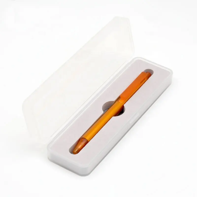 KACO أنبوب البرتقال اللون قابل للسحب حبر جل أقلام 0.5 مللي متر غرامة نقطة البرتقال برميل مع الحبر الأسود