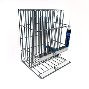 Estante de exhibición de encimera al por menor, sellador de silicona de alambre de Metal, estante de pegamento de cemento de vidrio, soporte dispensador de cartucho - Product Image 2