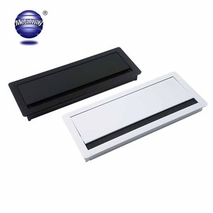 Guía de <span class=keywords><strong>Cables</strong></span> para Mesa de Oficina, Cubierta de Orificio para <span class=keywords><strong>Cables</strong></span>, Pasacables de Escritorio, Aleación de Aluminio METALWAY CN;GUA MW-013 ABS - Product Image 2