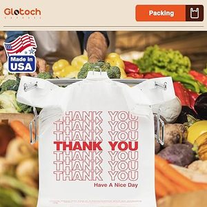 Bolsa de Plástico OPP Blanca Impresa con Sello Térmico Desechable para Uso Comercial y Compras, Impresión Serigráfica - Product Image 3