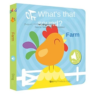 Lot de 6 livres musicaux en plastique originaux fonctionnant sur batterie pour enfants, stylo de <span class=keywords><strong>lecture</strong></span> éducatif français en forme d'animal - Product Image 4