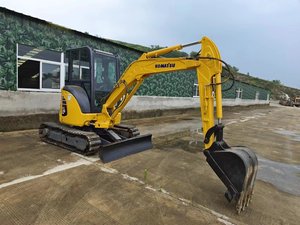 Komatsu เครื่องขุดไฮดรอลิกแบบใช้เครื่องขุด PC35MR ขนาดเล็ก30 PC35ชั่วโมงการทำงานต่ำชิ้นส่วนมือสอง PC55รถขุดขนาดเล็ก - Product Image 2