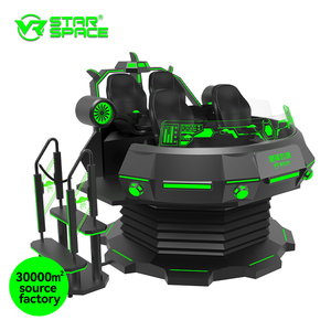 Sterruimte Vr Machinefabrikant 4 Spelers Vr Ruimteschip Ufo 360 Rotatiebeweging <span class=keywords><strong>3</strong></span> Dof Multiplayer Vr Flight Simulator - Product Image 6