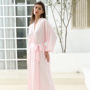 Vestaglia in <span class=keywords><strong>Seta</strong></span> Cinese su Misura, Lussuosa e Ampia per <span class=keywords><strong>Donna</strong></span> - Product Image 2