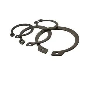 GB894 Carbon steel Mn 65 External Snap Shaft C-type Snap Ring Elastic Retaining Ring For Shaft