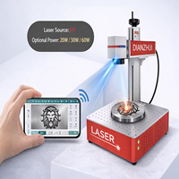 Machine de gravure laser à fibre JPT MOPA 20W 30W 60W pour bijoux en or et en argent |   Graveur métallique profond avec contrôle par application mobile