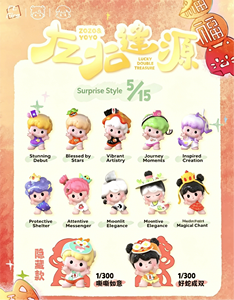Venta al por Mayor de Figuras Miniatura Originales ZOZO&<span class=keywords><strong>YOYO</strong></span> de la Serie Lucky Blessing en Bolsa Sorpresa, Adornos Lindos, Juguetes y Regalos de Moda - Product Image 6