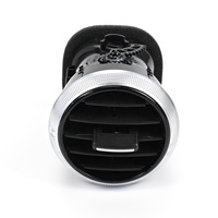 Nouveau Grille d'Aération de Climatisation Droite Jinzun Chrome et Noir 8P0820901C pour Audi A3 S3 2006-2012 avec Garantie de 12 Mois