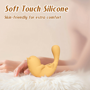 Vibrateurs étanches pour clitoris et tétons, au design mignon, jouets pour adultes pour le plaisir des couples féminins, avec 10 modes de succion et 10 modes de vibration - Product Image 4