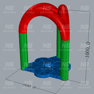 Outdoor Inflatable <b>Trampoline</b> Bungee Jumping Equipment Price for Sale Playground Sport Game PVC Commercial Inflatable Outdoor Ve - Product Image 6