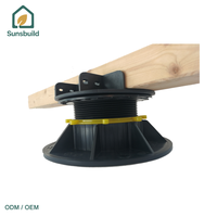 Systèmes de pieds de support réglables en hauteur en plastique OEM/ODM pour terrasses, hôtels et parcs – Vente chaude du fournisseur de référence